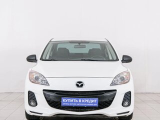 2013 Mazda 3 II (BL) Рестайлинг, белый, 849000 рублей, вид 2