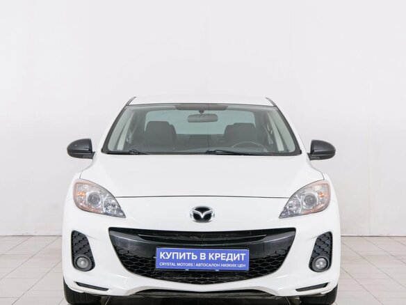 2013 Mazda 3 II (BL) Рестайлинг, белый, 849000 рублей - вид 1