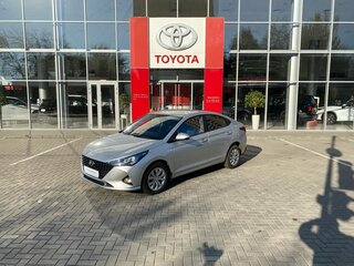 2021 Hyundai Solaris II Рестайлинг, серый, 1700000 рублей, вид 1