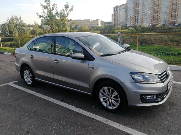 2019 Volkswagen Polo V Рестайлинг, серебристый - вид 5
