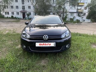 2011 Volkswagen Golf VI, чёрный, 860000 рублей, вид 2
