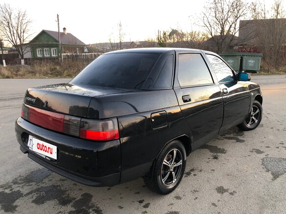 2006 Lada (ВАЗ) 2110, чёрный, 115000 рублей - вид 2