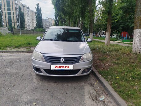 2012 Renault Logan I Рестайлинг, серый, вид 2