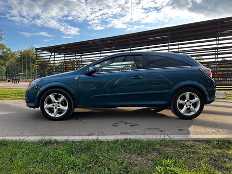 2007 Opel Astra GTC H Рестайлинг, синий, вид 4