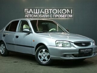 2007 Hyundai Accent ТагАЗ II, серебристый, 450000 рублей, вид 3