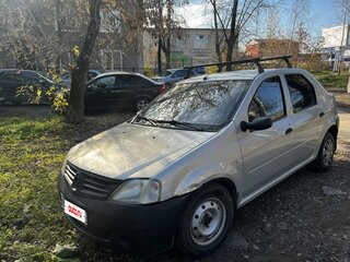 2009 Renault Logan I, серый, 210000 рублей, вид 1
