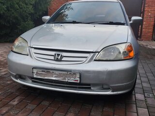 2001 Honda Civic VII, серебристый, 310000 рублей, вид 1