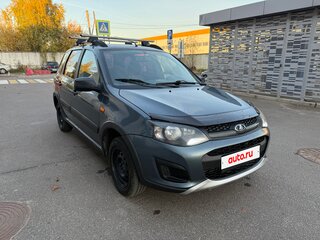 2016 Lada (ВАЗ) Kalina Cross II, серый, 490000 рублей, вид 1