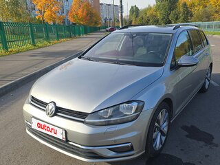 2018 Volkswagen Golf VII Рестайлинг, серый, 1780000 рублей, вид 4