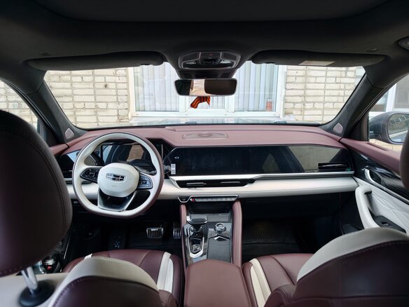 2023 Geely Monjaro (Xingyue L) I, серый, 3230000 рублей - вид 9