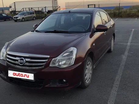 2016 Nissan Almera III (G15), красный, 329000 рублей, вид 1