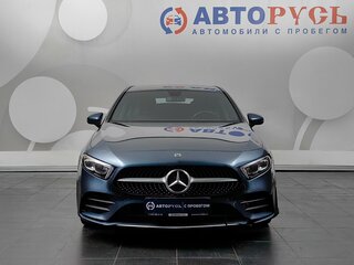 2019 Mercedes-Benz A-Класс 200 IV (W177), синий, 2170000 рублей, вид 3