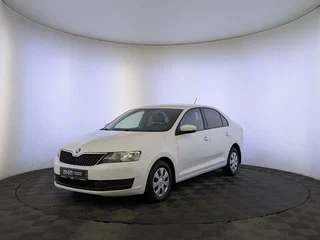 2019 Skoda Rapid I Рестайлинг, белый, 885000 рублей, вид 1