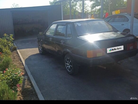 2002 Lada (ВАЗ) 21099, зелёный - вид 6