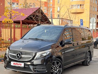 2018 Mercedes-Benz V-Класс Long 220 d длинный III (W447), чёрный, 3870000 рублей, вид 2