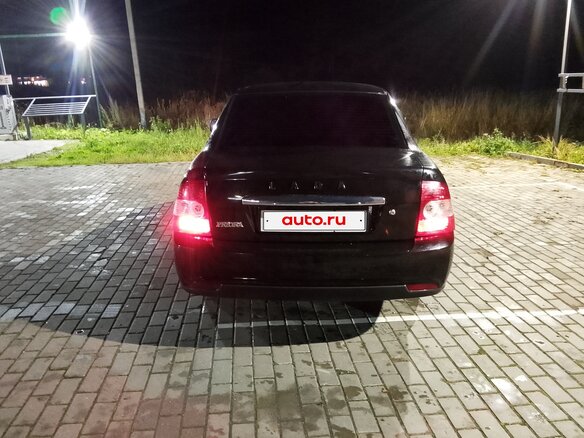 2009 Lada (ВАЗ) Priora I, синий, 130000 рублей