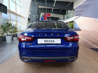 2025 Lada (ВАЗ) Vesta I Рестайлинг (NG), синий, 1700000 рублей, вид 5