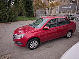 2021 Lada (ВАЗ) Granta I Рестайлинг, красный, 489000 рублей, вид 4