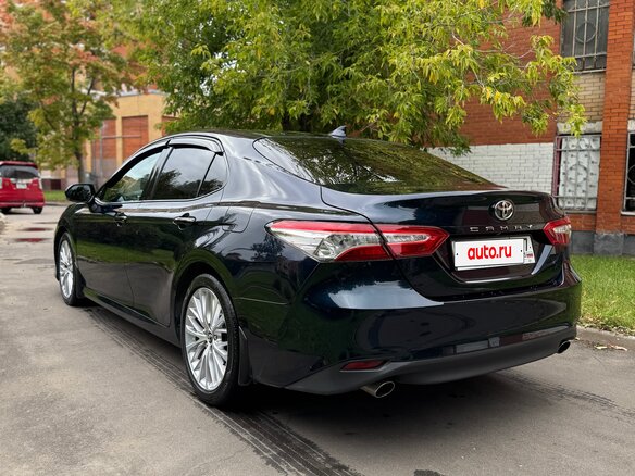 2018 Toyota Camry VIII (XV70), синий, 2850000 рублей - вид 7