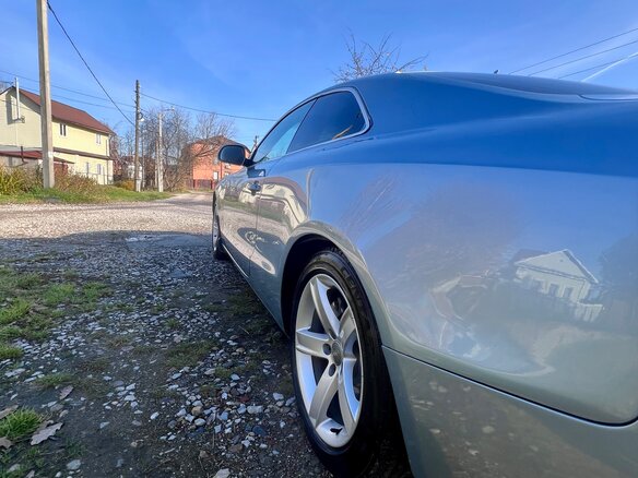 2008 Audi A5 I (8T), голубой, 890000 рублей - вид 8