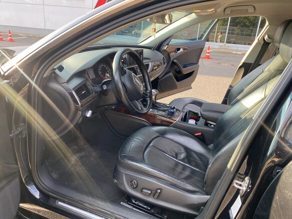 2013 Audi A6 IV (C7), чёрный, 1499000 рублей - вид 8