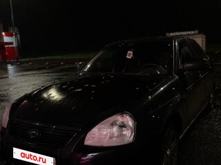 2008 Lada (ВАЗ) Priora I, чёрный, 240000 рублей, вид 3