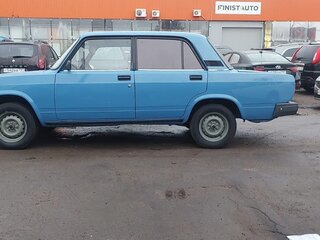 2004 Lada (ВАЗ) 2107, голубой, 255000 рублей, вид 4