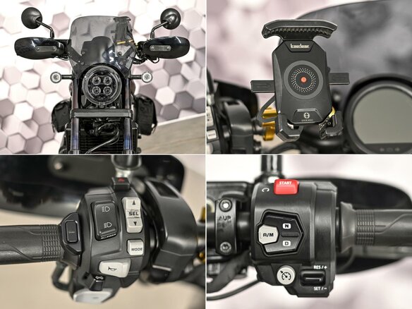 2022 Honda CMX 1100 Rebel, красный, 999000 рублей - вид 9