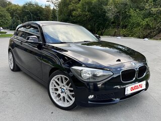 2013 BMW 1 серии 116i II (F20/F21), чёрный, 990000 рублей, вид 2