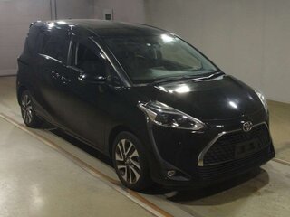 2018 Toyota Sienta II Рестайлинг, чёрный, 1350000 рублей, вид 1