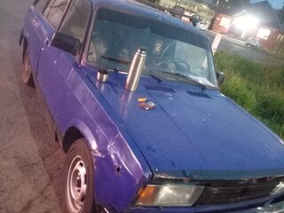 2008 Lada (ВАЗ) 2104, синий, 80000 рублей, вид 2
