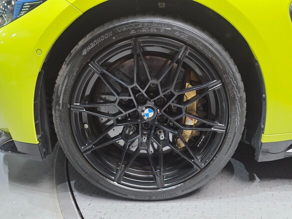 2025 BMW M3 Competition Package VI (G80) Рестайлинг, жёлтый - вид 5