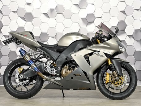 2004 Kawasaki ZX-10R Ninja, золотистый, 649000 рублей, вид 3