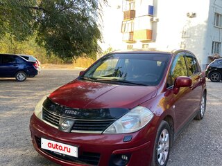 2007 Nissan Tiida I, красный, 630000 рублей, вид 1
