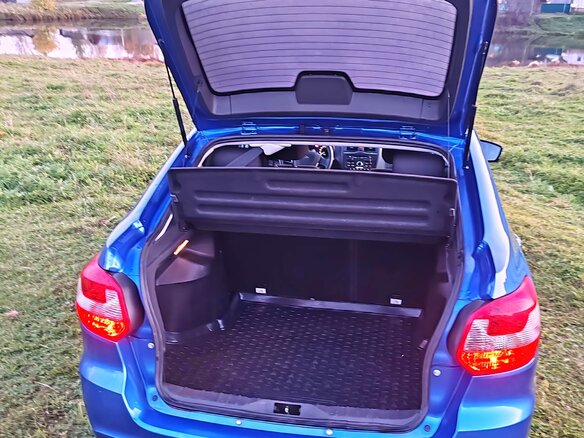 2019 Lada (ВАЗ) Granta I Рестайлинг, синий, 680000 рублей - вид 12