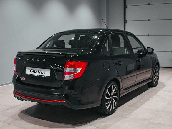 2026 Lada (ВАЗ) Granta Sport I Рестайлинг, чёрный, 1637000 рублей - вид 3