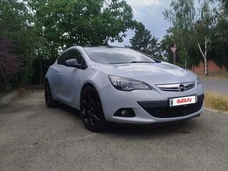 2013 Opel Astra GTC J Рестайлинг, белый, 800000 рублей, вид 4