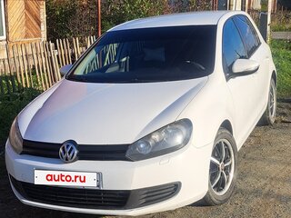 2012 Volkswagen Golf VI, белый, 900000 рублей, вид 4