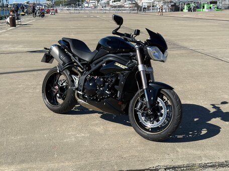2014 Triumph Speed Triple, чёрный, 599000 рублей, вид 2