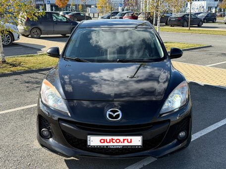 2012 Mazda 3 II (BL) Рестайлинг, чёрный, 940000 рублей, вид 3