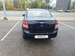 2013 Lada (ВАЗ) Granta I, синий, 295000 рублей, вид 4