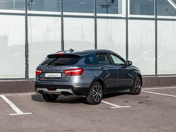 2019 Lada (ВАЗ) Vesta SW Cross I, серый, 890000 рублей - вид 1