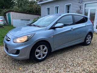 2012 Hyundai Solaris I, серый, 560000 рублей, вид 4