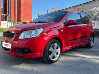2010 Chevrolet Aveo I Рестайлинг, красный, 345000 рублей, вид 3