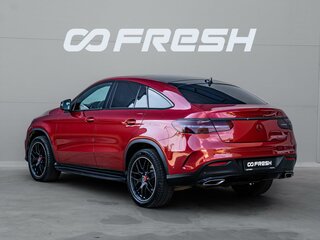 2016 Mercedes-Benz GLE Coupe 400 I (C292), красный, 3922000 рублей, вид 2