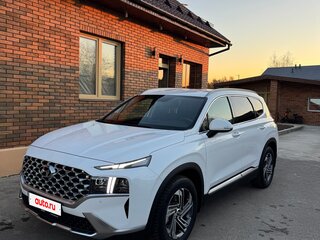 2021 Hyundai Santa Fe IV Рестайлинг, белый, 3300000 рублей, вид 1