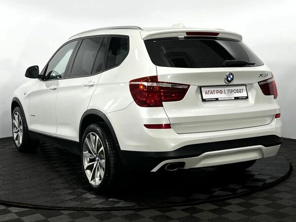 2015 BMW X3 20d xDrive II (F25) Рестайлинг, белый - вид 7