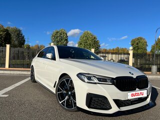 2020 BMW 5 серии 520i VII (G30/G31/G38) Рестайлинг, белый, 5090000 рублей, вид 5
