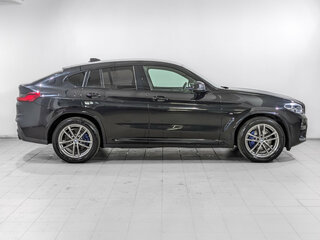 2021 BMW X4 30i II (G02), чёрный, 5200000 рублей, вид 4