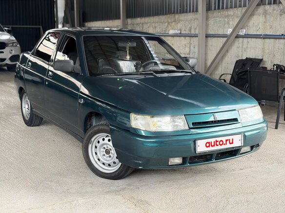 1998 Lada (ВАЗ) 2110, зелёный, 95000 рублей - вид 3